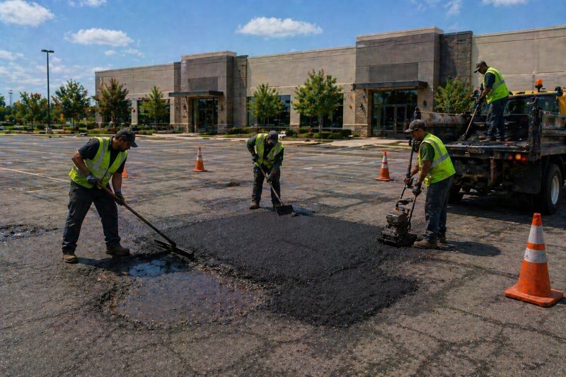 Asphalt Parking Lot Repair in Pasadena, CA