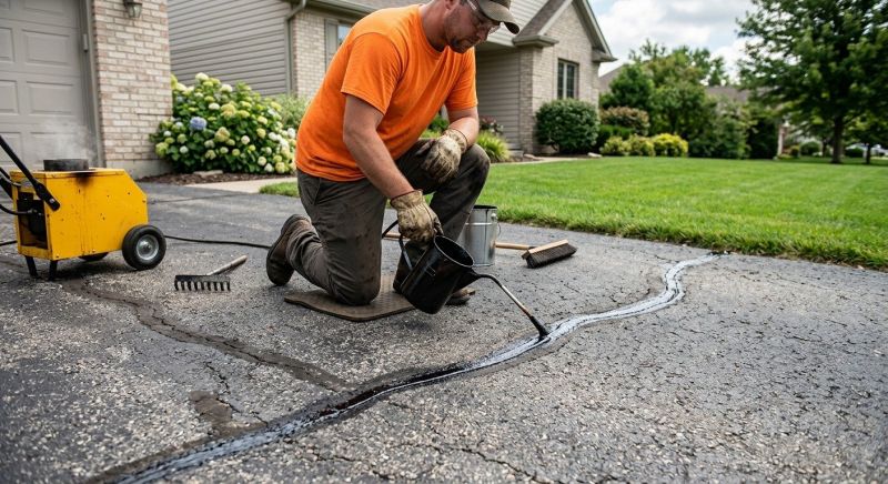 Road Crack Repair in Orange County, CA